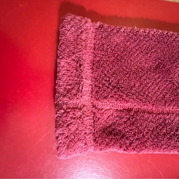 Patagonia Womens Jacket Medium Polartec Thermal Pro rug Fleece Burgundy - Picture 11 of 15